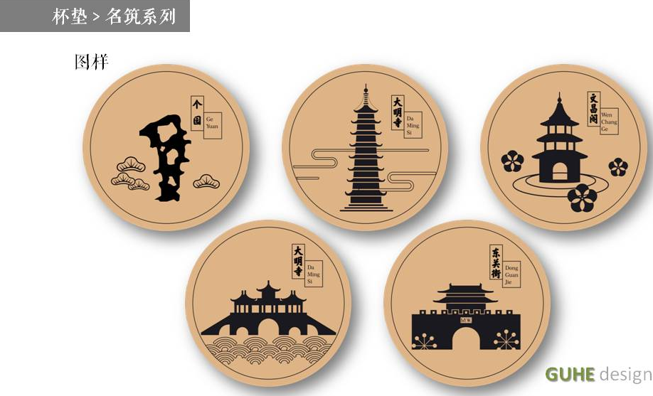 杯垫——名筑系列