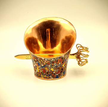 金工漆艺 束发簪