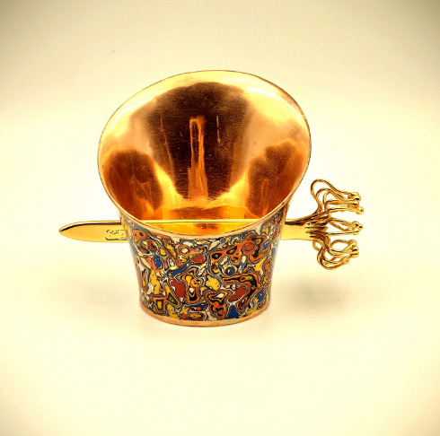 金工漆艺 束发簪