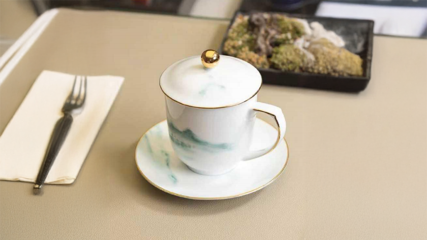 会议室茶杯组合