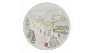客房茶杯垫——题金陵渡