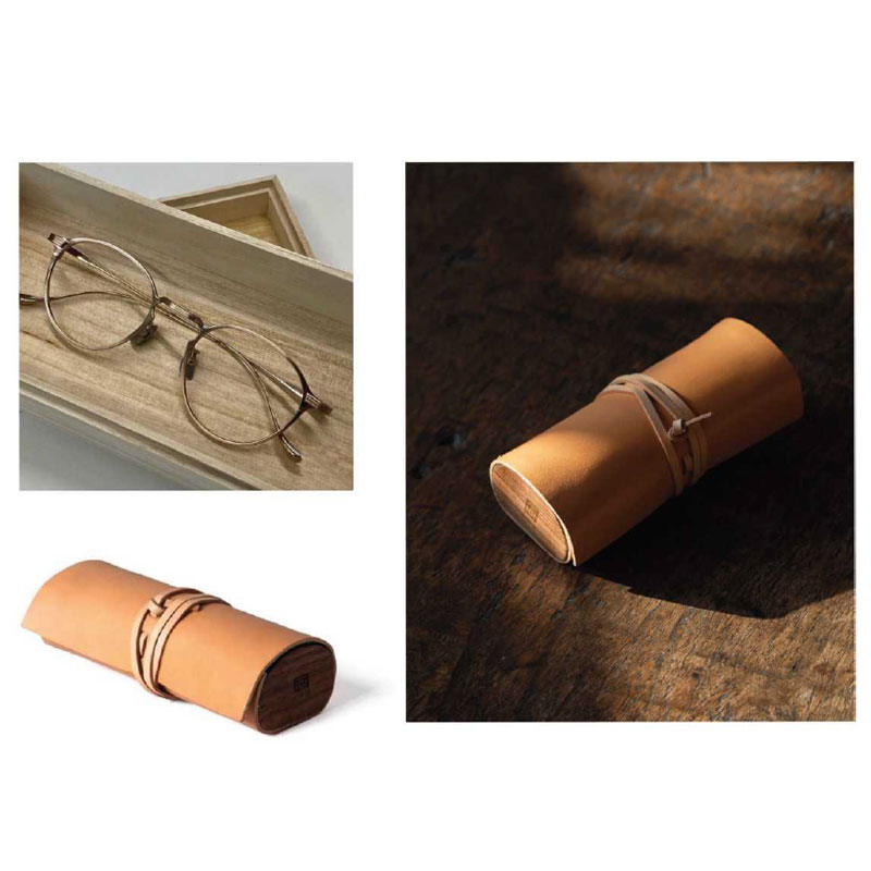 皮木包眼镜盒